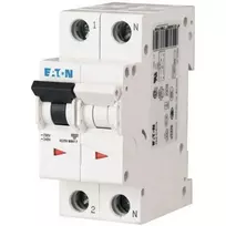 Eaton grandinės pertraukiklis FAZ-C4/1N 1+NC 4A 15kA 278666