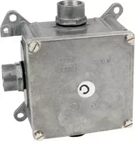 Kopos 7116 C-P16 Metalinė skardinė su dangteliu 96x96x64mm P16 7116 C