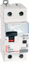 „Legrand“ liekamasis grandinės pertraukiklis 2P 6A B 0,03A tipas AC P312 - 410918