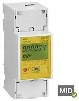IME S.p.A. Energijos skaitiklis WH 1F 2MOD 10 (63) A 230V su MID CONTO D2 MID impulsu (CE2DD12)
