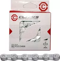 Clarks Ciklo grandinė YBN CL8 RB ŠIMANO CAMPAGNOLO SRAM (8 pavarų, 1 / 2 "x3 / 32", 116 ląstelių, 7.1mm, grandinės klipas) Antikorrozinė medžiaga