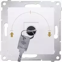 Kontakt-Simon Simon 54 užrakto jungtis raktui 5A 230V balta (DPZK.01 / 11)