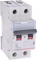 „Legrand“ grandinės pertraukiklis 2P B 2A 6 kA AC S302 TX3 (403380)