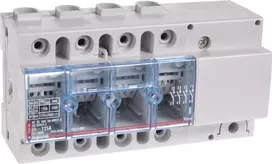 Legrand Vistop 4P 125A jungiklio skyriklis juoda šoninė pavara (022546)
