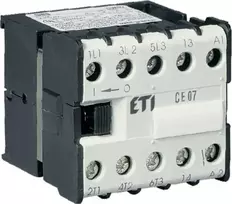 Eti-Polam Miniatiūrinis kontaktorius 16A 3P 24V AC 1Z 0R CE07.10-24V-50/60Hz 004641020