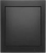 Kontakt-Simon Simon Aquaclick Teisingas mygtukas be piktogramos, 10 AX, 250 V juoda ACP1 / 49