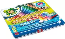 Spalvoti akvareliniai pieštukai AQUA, Jolly, 24 sp.