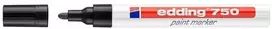 Edding 750 Paint Marker Juodas Juodas (4-750001) (4750001)