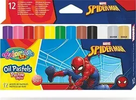 Patio Aliejinės kreidelės Spider-Man, 12spalvų