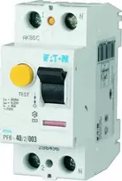 Eaton Liekamosios srovės jungiklis 2P 40A 0,1A tipo AC PF6-40/2/01 286497