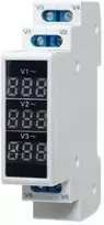 Spamel Modulinis įtampos matuoklis 3F (80-500VAC) SPMV3