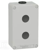 Schneider Electric VALDIKLIO DĖŽUTĖ, PILKA, 2 SKYLĖS