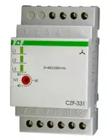 F&F III fazės apsivalymo sensors400V + N 2NO / NC - CZF- 331