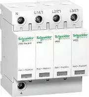 Schneider Electric Schneider Viršįtampių ribotuvas Kl. D 4P 8k A su papildomu kontaktu iPRD -8R-8kA-350V-3PN (A9L08601)