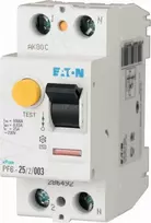 Eaton Liekamosios srovės jungiklis 2P 25A 0,3A tipo AC PF6-25/2/03 286494
