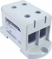 Incobex ZGX vieno poliaus gnybtų blokas 2x95 mm2 pilkas (Al-Cu) ENE-00299