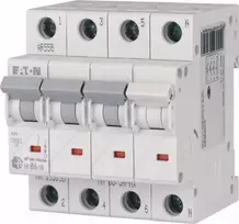 Eaton Grandinės pertraukiklis 3P+N C 25A 6kA AC xPole Home HN-C25/3N 194913