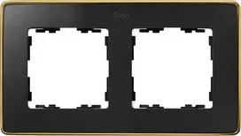 Kontakt-Simon Simon Detail 82 dvigubo karkaso Detail Select-metal GRAFIT / Base Gold 8201620- 242