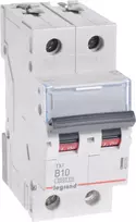Legrand miniatiūrinis grandinės pertraukiklis S302 B10 TX3 10A 6kA 403385