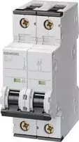 „Siemens“ automatinis jungiklis 2P C 2A 6kA AC (5SY6202-7)