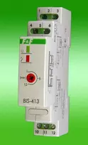 F&F Impulsinė relė 24V AC/DC 16A, skirta TH35 bėgiui - BIS-413