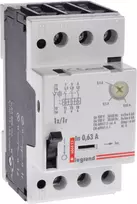 Legrand variklio pertraukiklis 3P 0,12kW 0,4-0,63A M250 1NO / 1R 0,63 606823