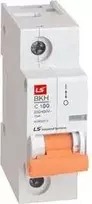 LSiS grandinės pertraukiklis 1P C 125A 10kA AC BKH-C-125-1 (06110332R0)