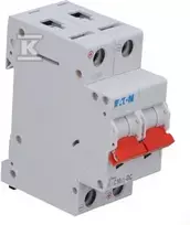 Eaton PL7-C10/2-DC Perkrovos jungiklis 10kA DC