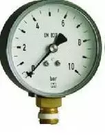 Afriso šildymo manometras RF 63 AX Ø=80mm 0-4bar 1/2'' Cl. 2.5 - 63562