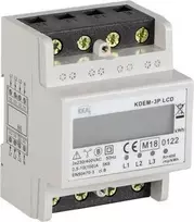 Kanlux elektros skaitiklis 100A 3x230/400V su ekranu KDEM-3P (19344)