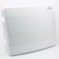 Eti-Polam Įleidžiama paskirstymo plokštė ECM2x18PO-s 2x18M IP40 baltos durys 001101088