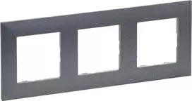Legrand Trigubas rėmelis Legrand Niloe Step 863993 Lakštinis plienas