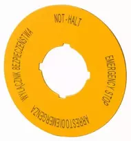 Eaton Aprašymas lenta M22-XBK15 d = 60mm 167638