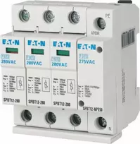 Eaton viršįtampio ribotuvai B+C, 1+2 tipas 1+NPE 12,5kA 280V SPBT12-280-3+NPE50 184750