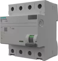 Siemens Dabartinis skirtumas perjungiklis 40A 30mA 4p RCCB VDE Siemens 0126