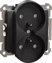 Schneider Electric GN.2-KR.Z/U Juodas ANTHRACITE SEDNA DESIGN