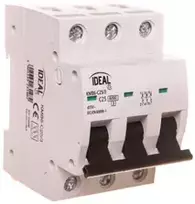 Kanlux 23148 Generacinis jungiklis 3P C 25A 6kA AC KMB6-C25/3 VDE 23148