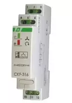 F&F Fazių gedimas ir asimetrijos sekos relė 10A 1P 4sek 55V CKF-316