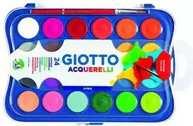 Fila Vandens spalvos dažai 24kol GIOTTO ACQUERLI 332000 - 332000 FILA