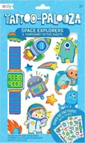 Kolorowe Baloniki Tatuiruotės Tattoo Palooz - Space Explorers