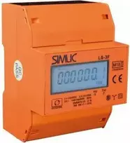 Simet 3 fazių elektros skaitiklis 80A 3x230/400V su LCD-3F/4M MID ekranu (85402010)