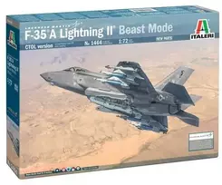 Italeri F-35A Lightning II Beast Mode 1/72 plastikinis lėktuvo modelis