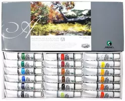 Akrilinių dažų rinkinys MARIES, 18 sp. po 12 ml