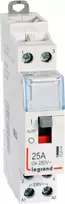 Legrand modulinis kontaktorius 25A 2NO 0R 230V AC su rankiniu valdymu - 412544