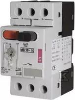 Jungiklis Eti-Polam Variklis 3P 0.75kW 1.6-2.5A MS18-1.6-2.5A - 004600346