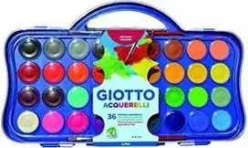 Fila Dažai Giotto Vandens spalvos 36 vienetai (353600)