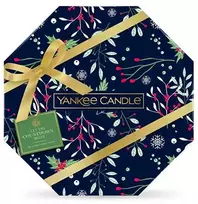 Yankee Candle Christmas Collection Christmas Advent Calendar advento kalendorius, 24 vnt x 9.8 gr arbatinių žvakių + laikiklis