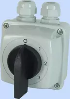 Elektromet Cam jungiklis 0-1-2-3 3P 25A IP65 korpuse Alkūnė E25-63 (952563)