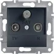 Schneider Electric R-TV- SAT Asform lizdas be antracito rėmelio (EPH3500171)