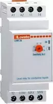 Lovato Electric Skysčio lygio valdymo relė 1P 2,5-50kOhm 220-240V AC LVM20A240